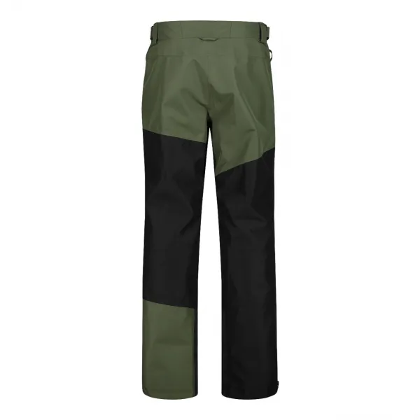 Men Freeride Ski Pants green/black