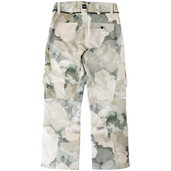 Men Ski Pants FLIGHT water camo