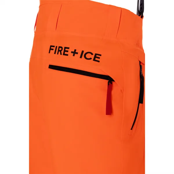 MEN SKI PANTS SCOTT3T VIBRANT ORANGE