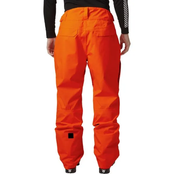 Men Ski Pants SOGN CARGO neon orange