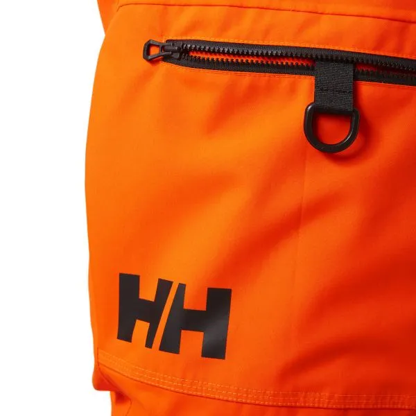 Men Ski Pants SOGN CARGO neon orange