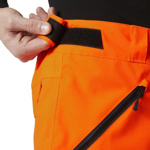 Men Ski Pants SOGN CARGO neon orange