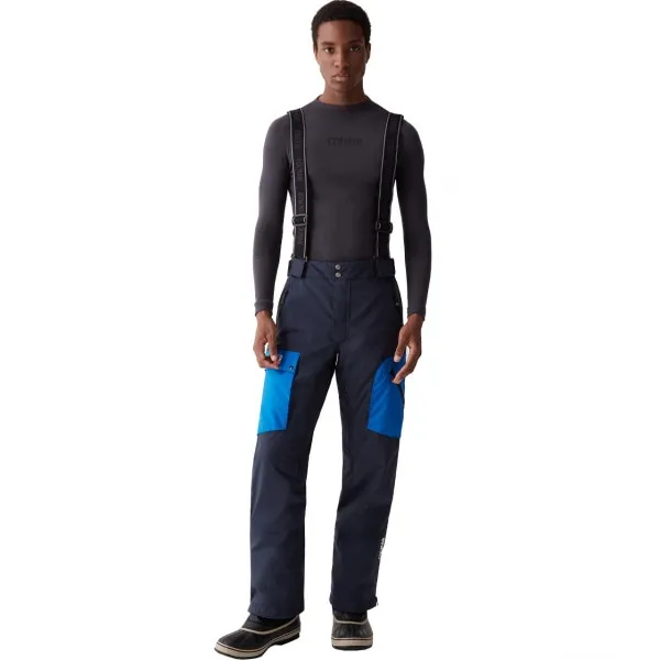 Men Ski Pants Team France blue