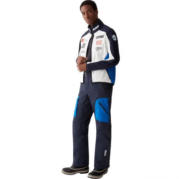 Men Ski Pants Team France blue