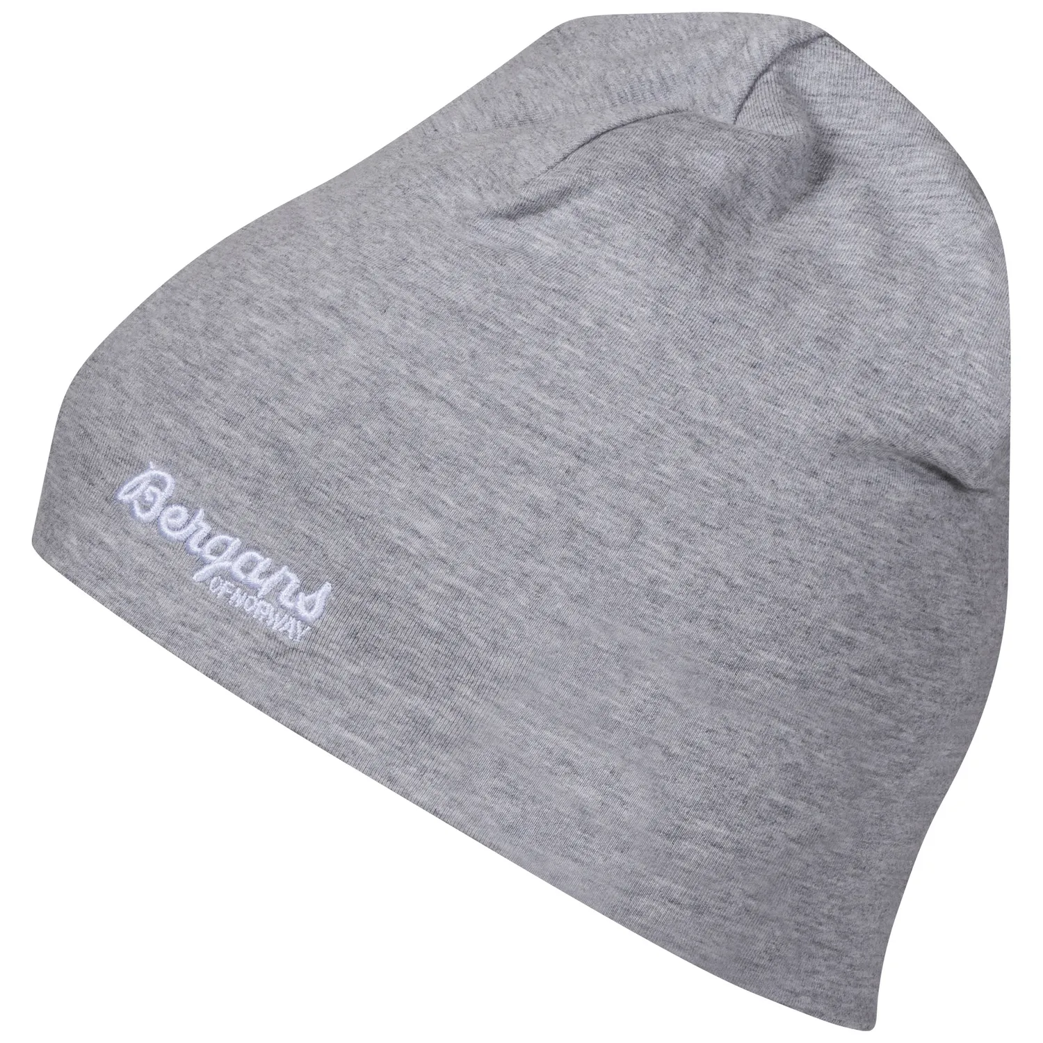 Muts Bergans Kids Cotton Beanie Grey Melange (maat 52)