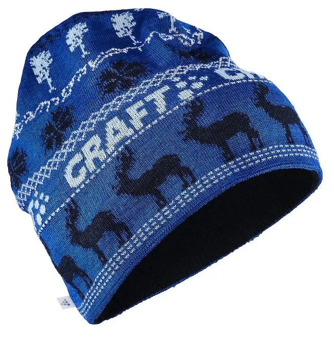 Muts Craft Unisex Retro Knit Hat Burst Blaze