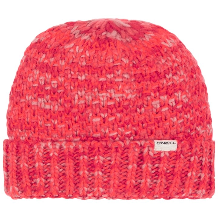 MUTS O'NEILL GIRLS SOFTKNIT BEANIE NEON FLAME