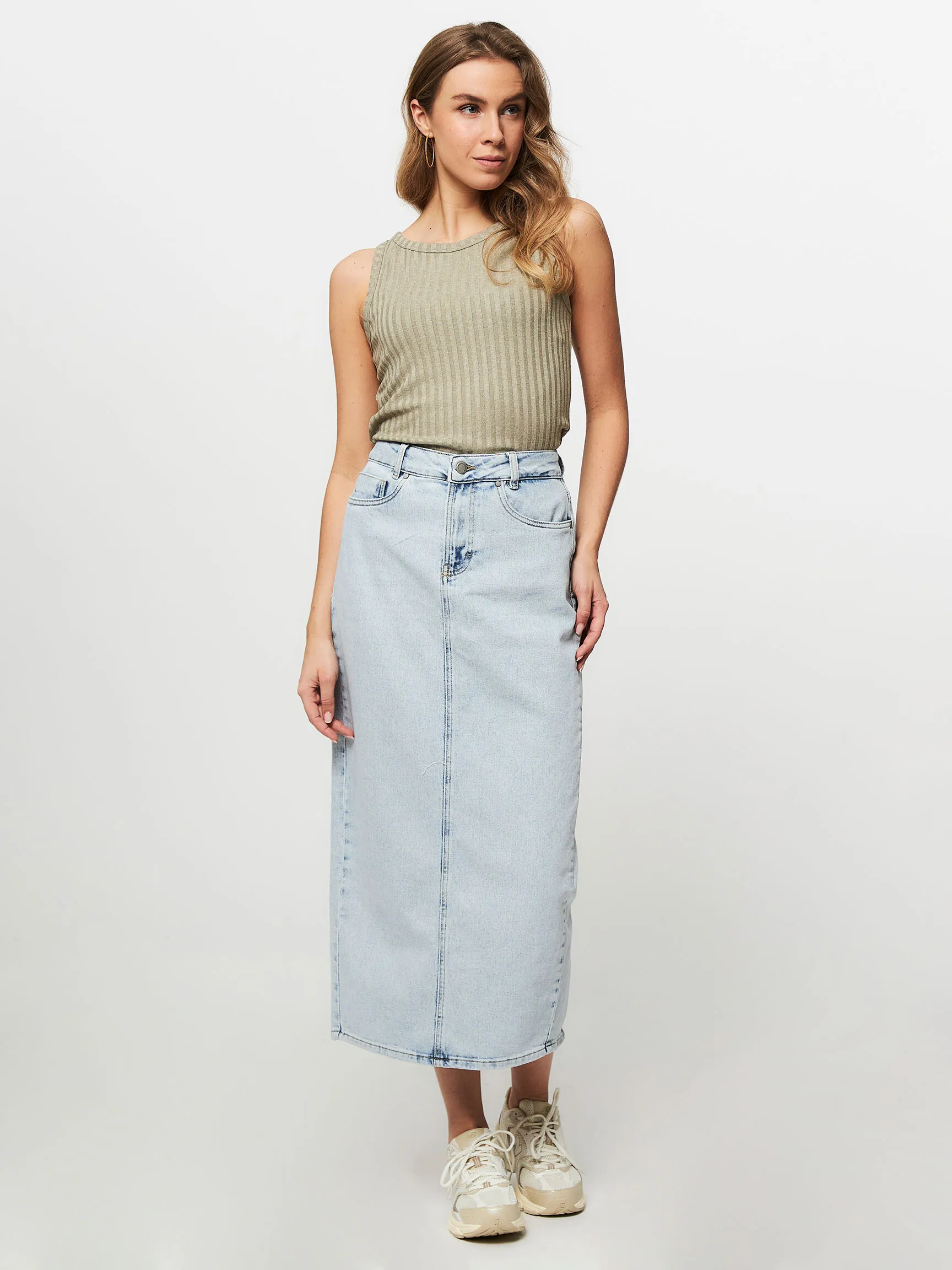 My Essential Wardrobe Louis, denim skirt