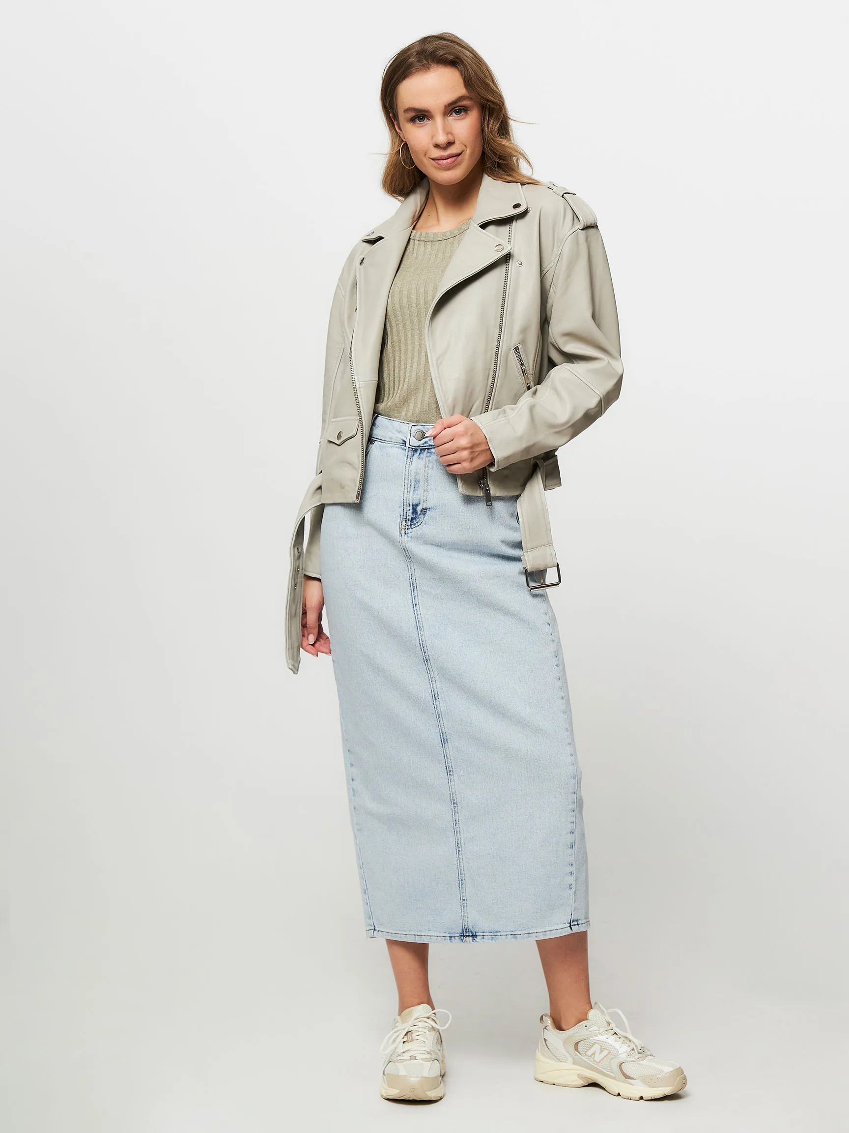 My Essential Wardrobe Louis, denim skirt