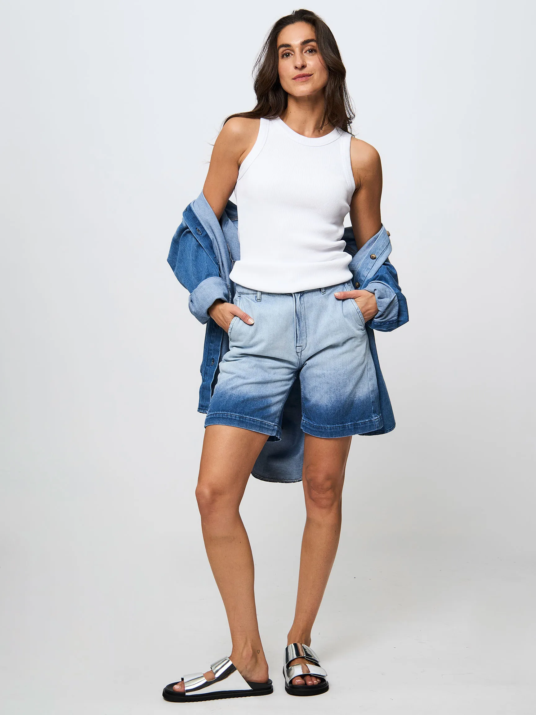 My Essential Wardrobe Malo, denim short