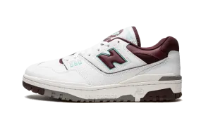 New Balance 550 Burgundy Cyaan