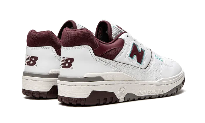 New Balance 550 Burgundy Cyaan