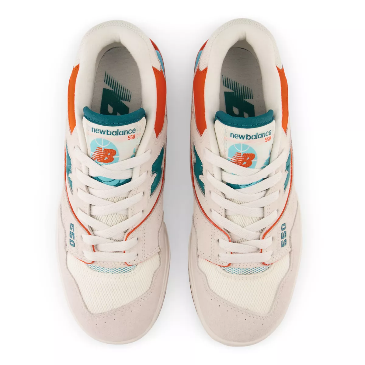 New Balance 550 Sea Salt / Verdigris / Poppy (BBW550DA)