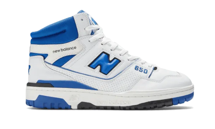 New Balance 650 Wit Blauw