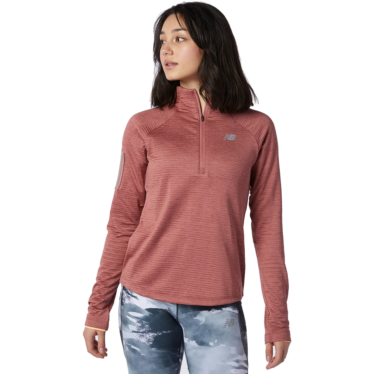 New Balance Heat Half Zip LS Women