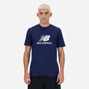 New Balance Stacked Logo T-shirt Heren