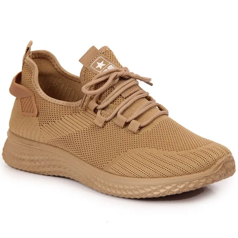 NIEUWS W EVENTO 21TX023634 DK BEIGE SPORTSCHOENEN