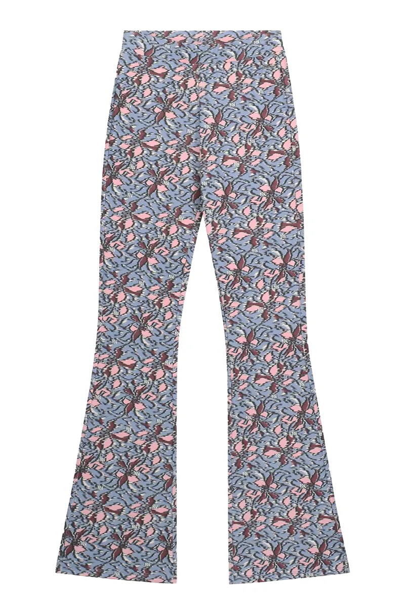 Nik & Nik Printed Flared Pants