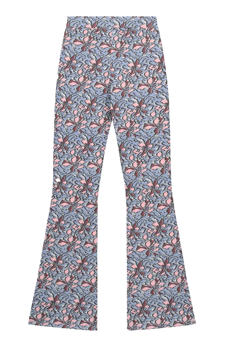 Nik & Nik Printed Flared Pants