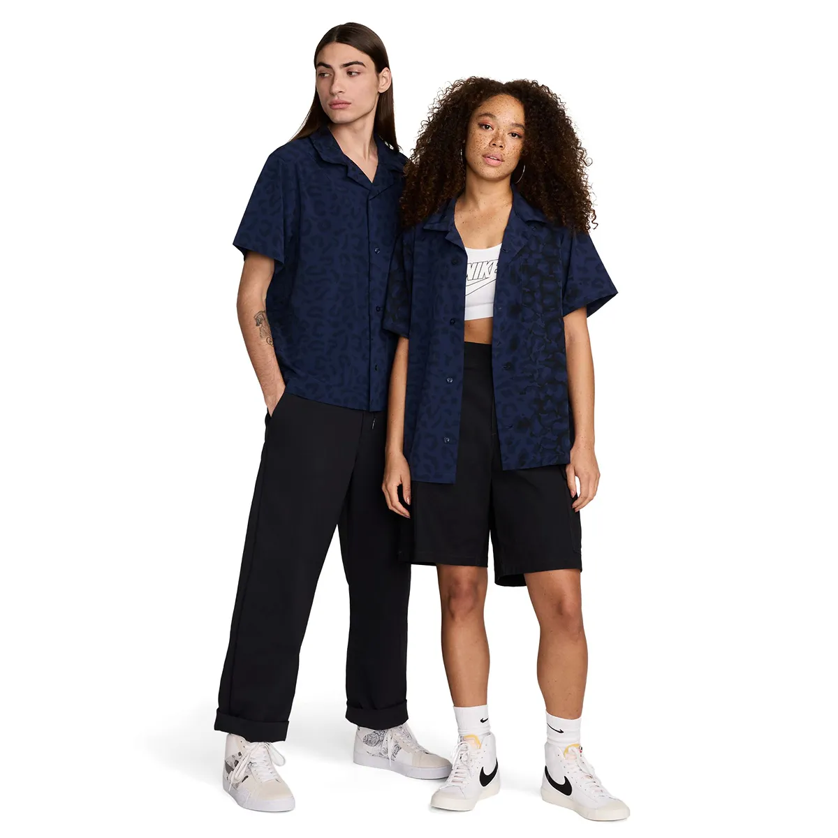 Nike SB Bowler Shirt Midnight Navy