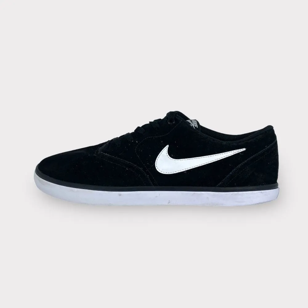 NIKE SB CHECK SOLARSOFT BLACK WHITE 