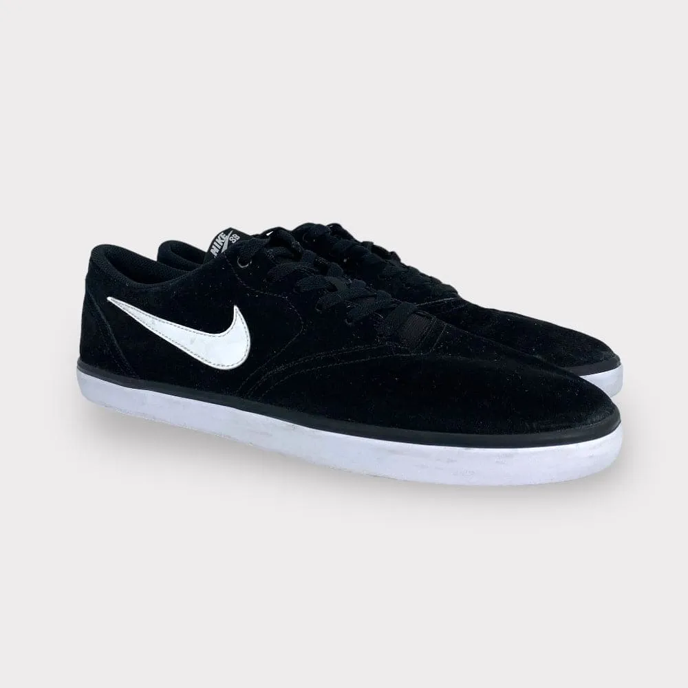 NIKE SB CHECK SOLARSOFT BLACK WHITE 