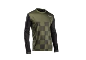 Northwave Sharp MTB Fietsshirt Lange Mouwen Donkergroen/Zwart Heren