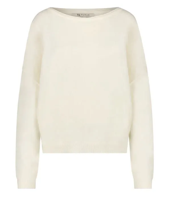 NUKUSMATILDE PULLOVER  OFF WHITE