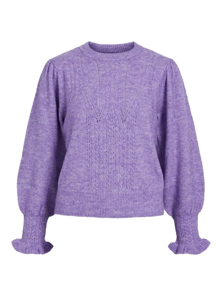 OBJECT23039647 OBJOPHELIA PULLOVER  ASTER PURPLE