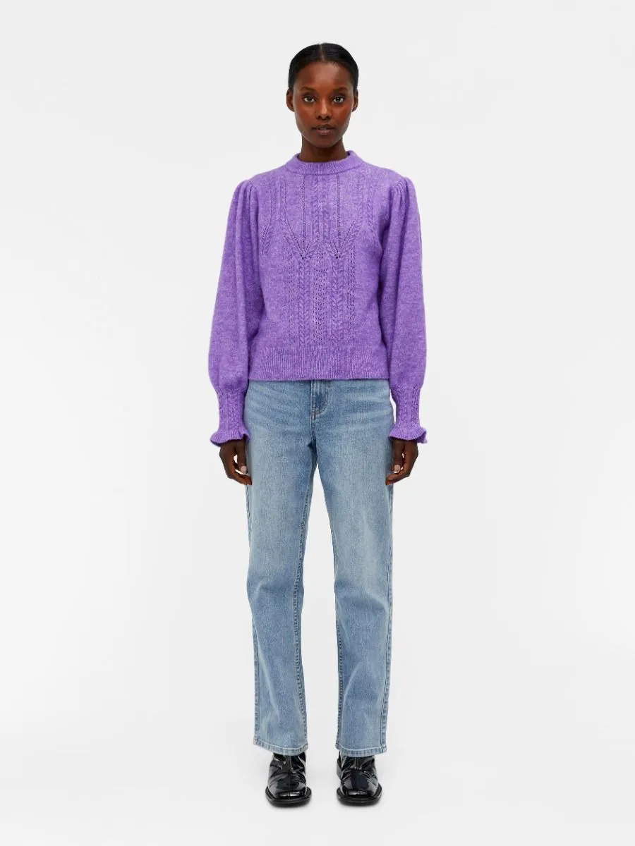 OBJECT23039647 OBJOPHELIA PULLOVER  ASTER PURPLE