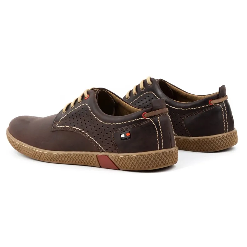 Olivier Casual herenschoenen 302GT bruin