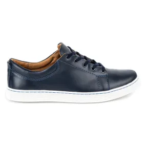 Olivier Leren casual herenschoenen 946MA marineblauw