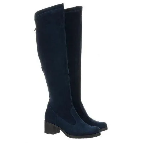 Olivier Warme laarzen Agnes marineblauw
