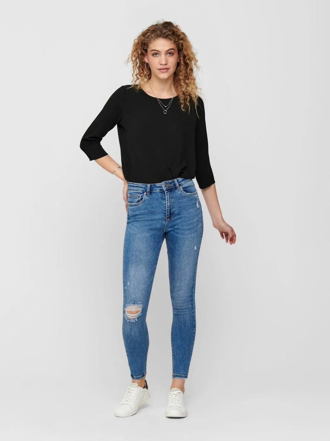 ONLY HIGHWAIST JEANS ONLMILA