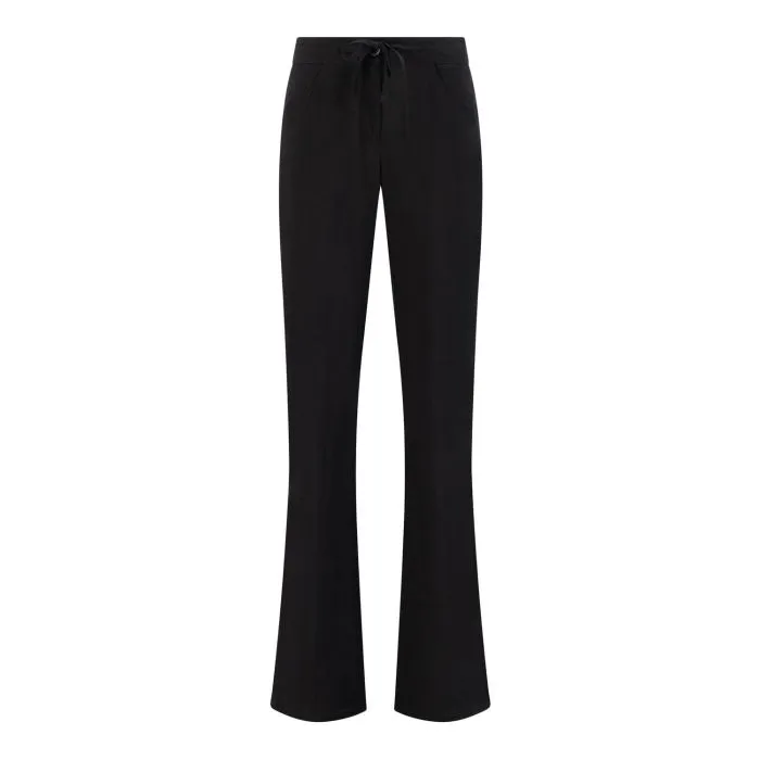 ONLY M  PANTALON LINO NERO