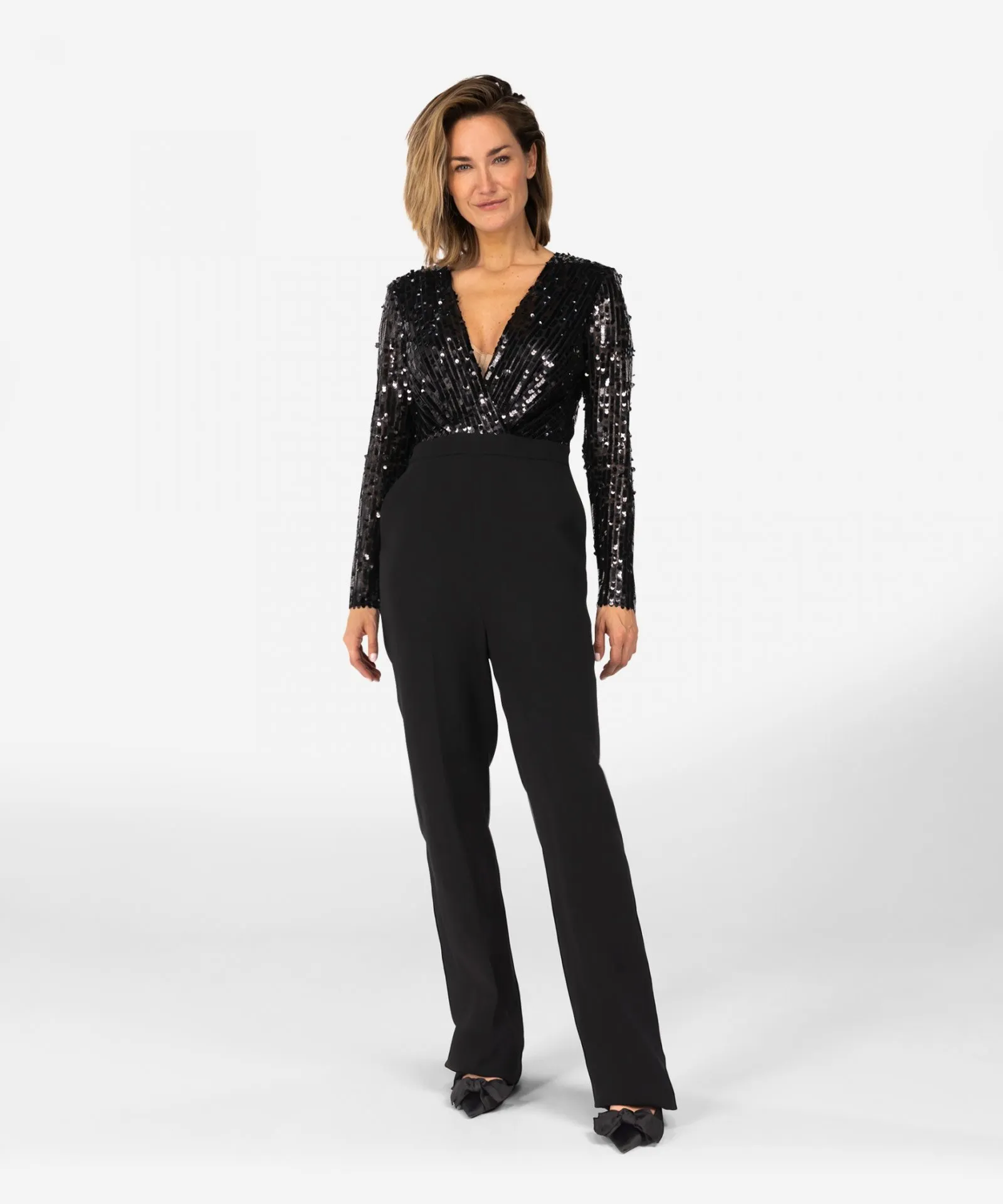 Ophelia party jumpsuit black