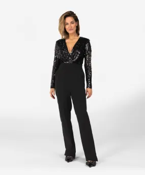 Ophelia party jumpsuit black