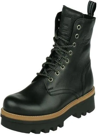 Panama Jack Miren B2 veterboots zwart Leer