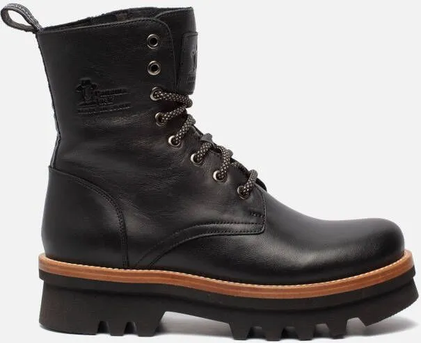 Panama Jack Miren B2 veterboots zwart Leer