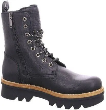 Panama Jack Miren B2 veterboots zwart Leer