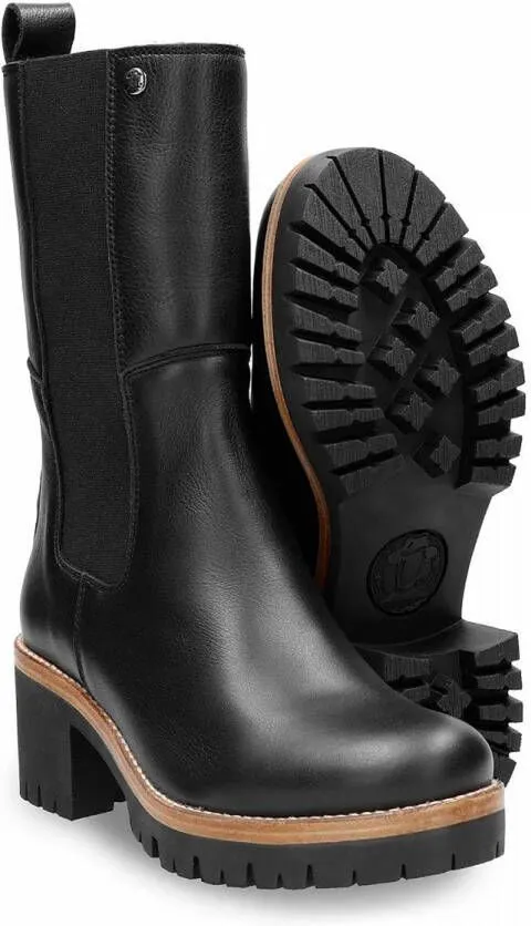 Panama Jack Zwarte Chelsea Boots Paiton Igloo B1