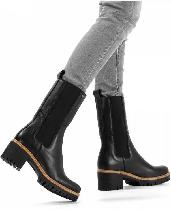 Panama Jack Zwarte Chelsea Boots Paiton Igloo B1