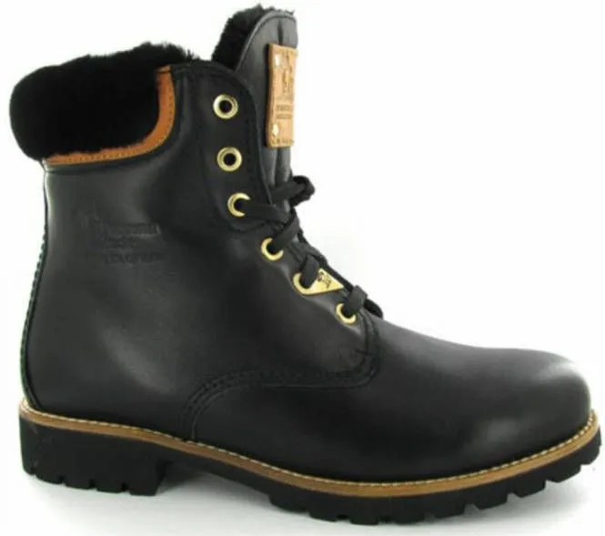 Panama Jack Zwarte Veterboots Panama 03 Igloo Travelling