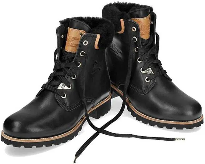 Panama Jack Zwarte Veterboots Panama 03 Igloo Travelling