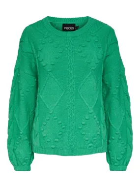 Pieces17126104 Pcdonsi Pullover - Irish Green