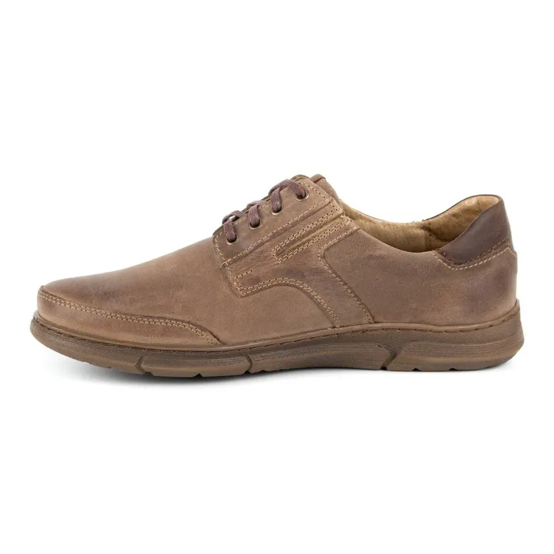 Polbut Casual herenschoenen J55 bruin