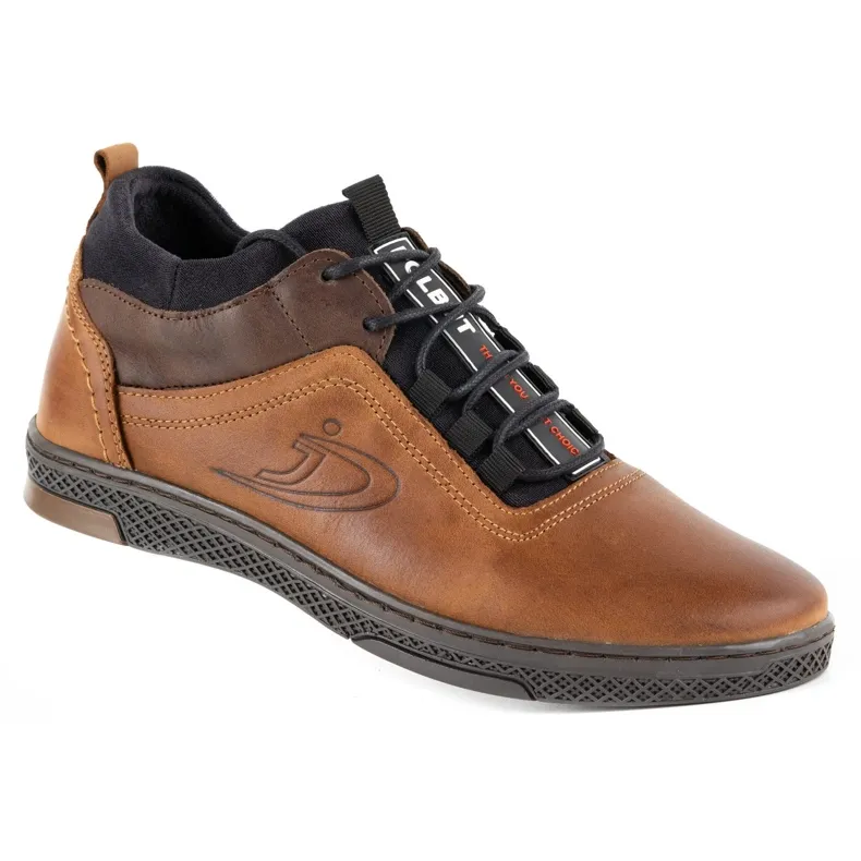 Polbut K27F camel winter herenschoenen bruin