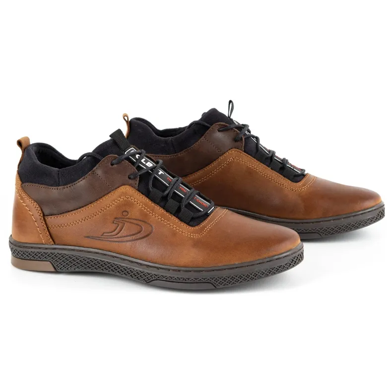 Polbut K27F camel winter herenschoenen bruin