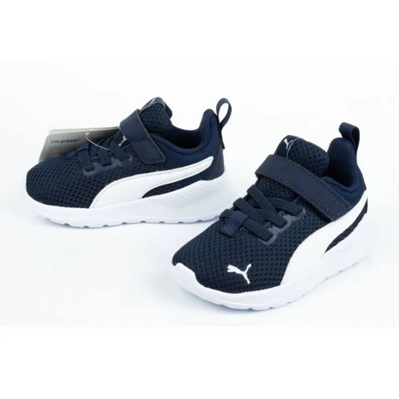 Puma Anzarun Jr 372010 03 zwart marineblauw