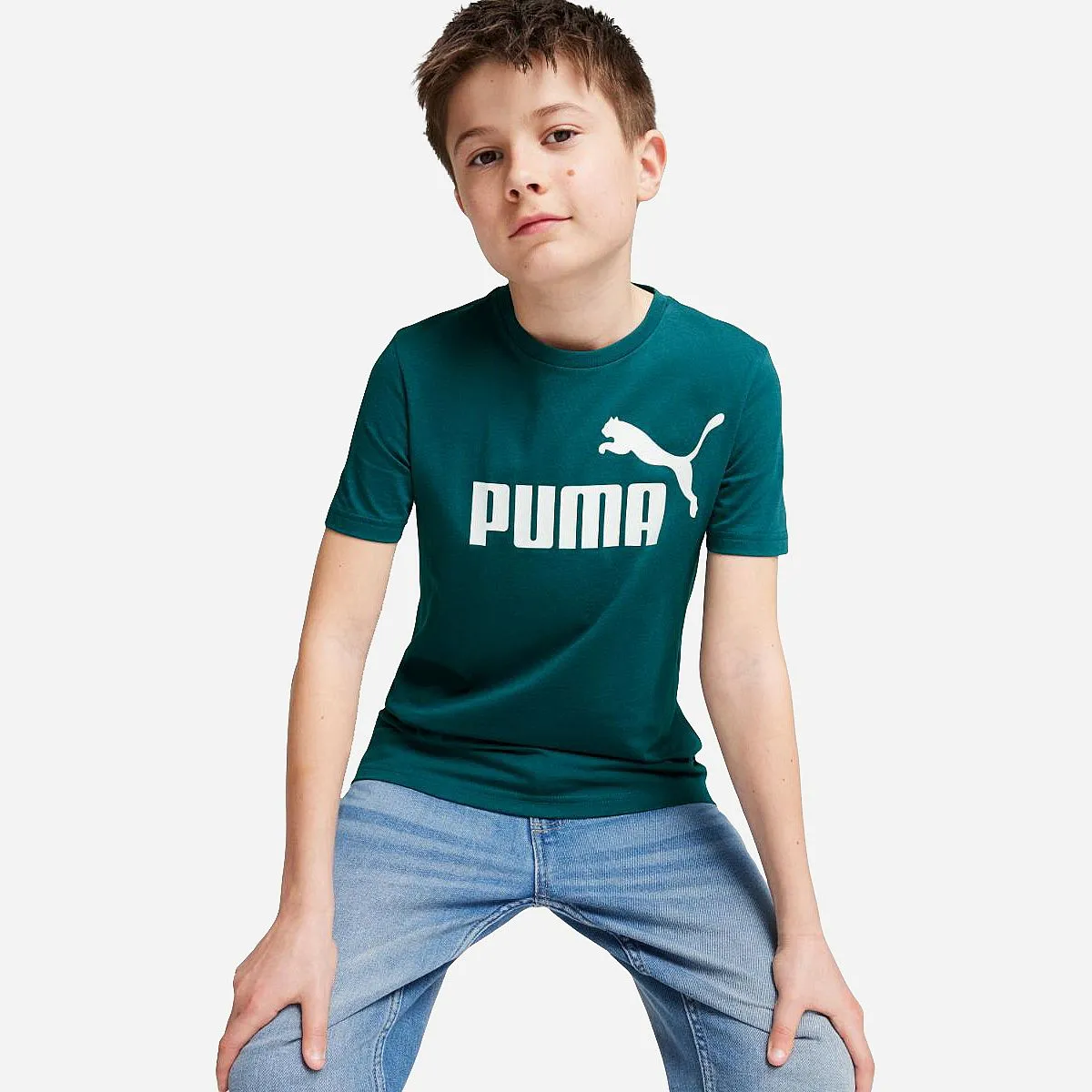 PUMA ESSENTIALS LOGO TSHIRT JUNIOR